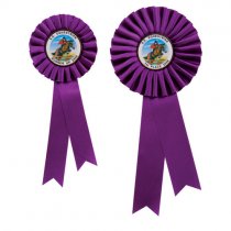 Champion Rosette | Purple | 255mm |