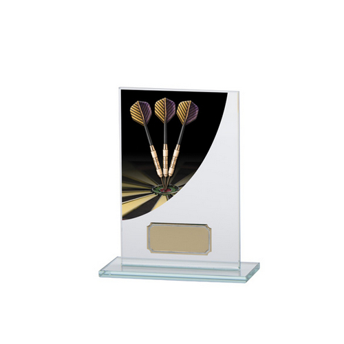 Colour Curve Darts Jade Glass Trophy | 140mm |