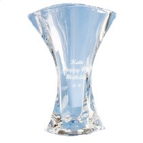 Flared Crystal Vase | 240mm