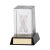 Conquest Cricket 3D Crystal Trophy | 100mm | G6 - CR6126B