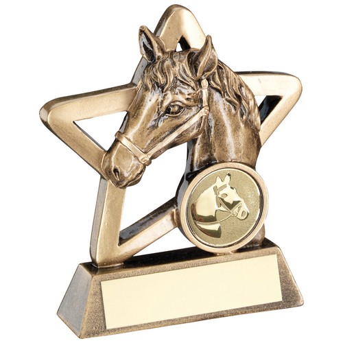Horse Mini Star Trophy | 95mm |