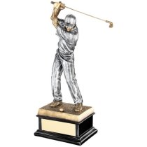 Argent Golf Trophy |Back Swing | 356mm |