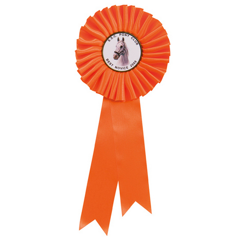 Champion Rosette | Orange | 255mm |