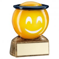 Hi-Viz Halo Emoji Trophy | 70mm |