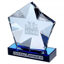 Rigal Blue Crystal Corporate Award | 146mm |