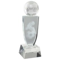 Reflex Crystal Football Trophy | 180mm | G23