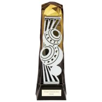Shard Lawn Bowls Trophy | Fusion Gold & Carbon Black | 230mm | G25