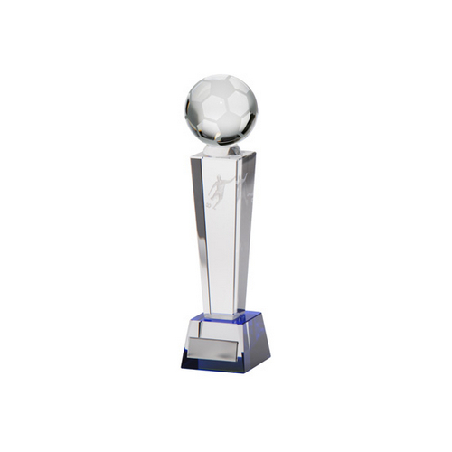 Legend Tower Crystal Football Trophy | 180mm | S5