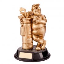 Outrageous Beer Belly Golf Trophy | 165mm | G6