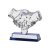 Fairplay Handshake Crystal Trophy | 120mm | S9 - CR9031