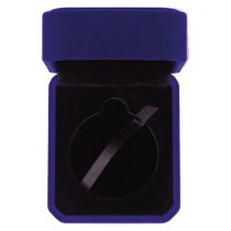Aspire Blue Velour Box for 50mm Medal