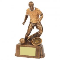 Swerve Action Football Trophy | Male | 170mm | G24