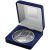 Blue Velvet Box + Medal Cricket Trophy | Antique Silver | 102mm | G15 - JR6-TY141B