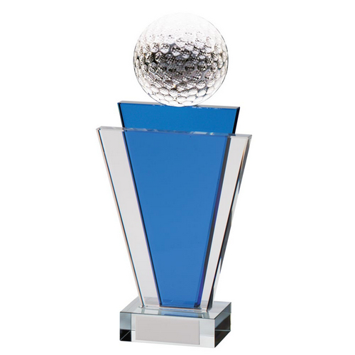 Gauntlet Golf Crystal Trophy | 160mm | S7
