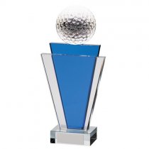 Gauntlet Golf Crystal Trophy | 180mm | S7