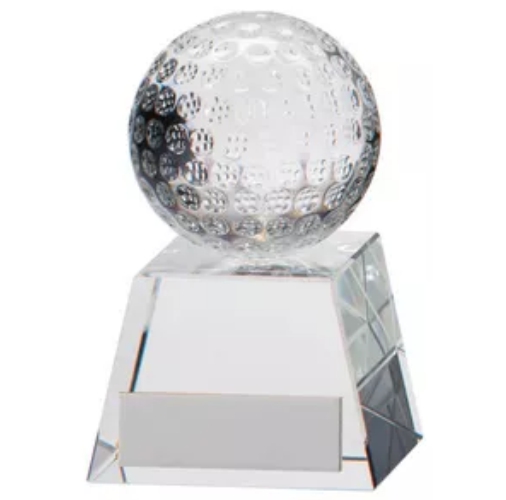Voyager Golf Crystal Trophy | 95mm | S5
