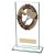 Maverick Legacy Badminton Jade Glass Trophy | 160mm |  - CR16001B