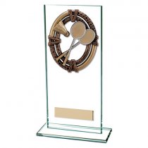 Maverick Legacy Badminton Jade Glass Trophy | 180mm |