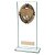 Maverick Legacy Table Tennis Jade Glass Trophy | 200mm |  - CR16020D