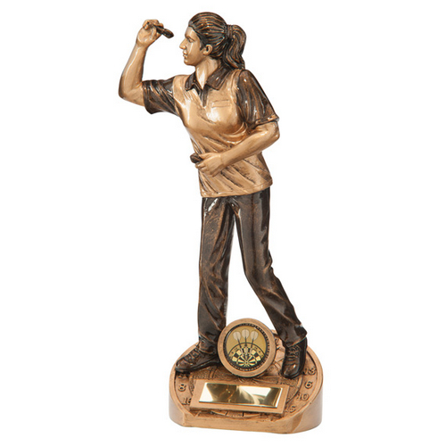 Bullseye Female Darts Trophy | 190mm | G6