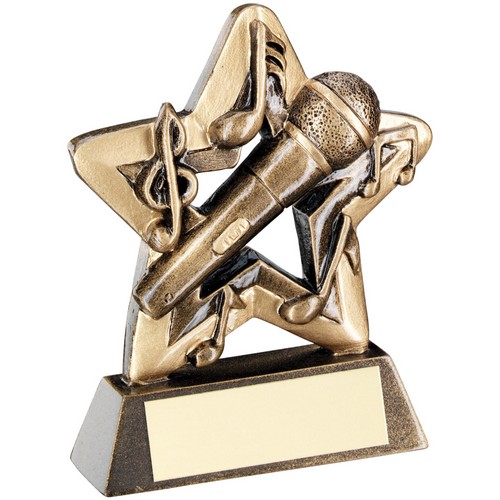 Music Mini Star Trophy | 95mm |
