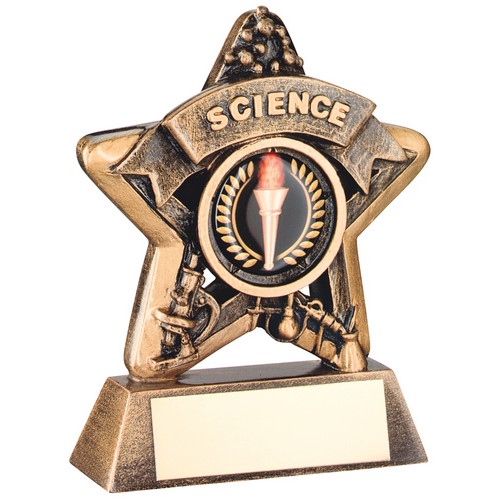 School Mini Star Science Trophy | 95mm |