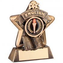 School Mini Star English Trophy | 95mm |