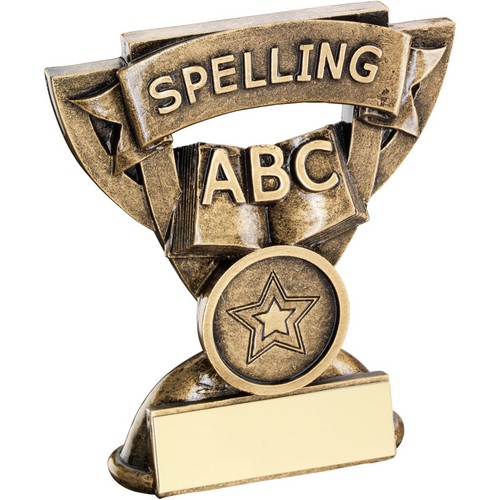 Spelling Mini Cup Trophy | 95mm |