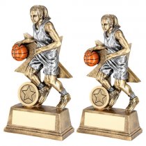 Star Female Basketball Trophy | 152mm |