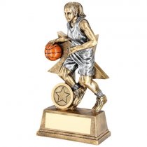 Star Female Basketball Trophy | 178mm |