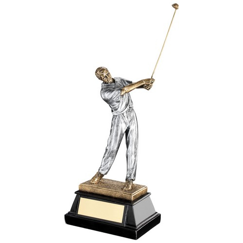 Argent Golf Trophy |End Of Swing | 222mm |