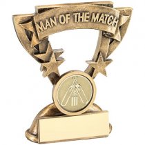 Cricket Man Of The Match Mini Cup Trophy | 95mm |