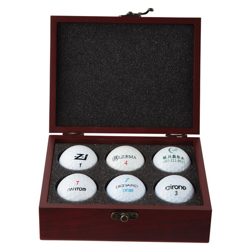 Ace Golf Ball Mahogany Case | 70x175x120mm |