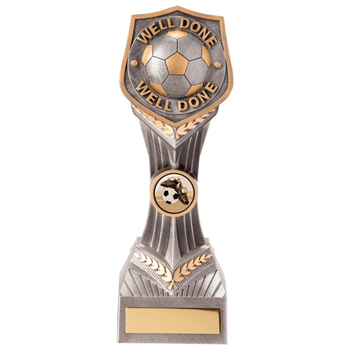 Falcon Football Well Done Trophy | 220mm | G25