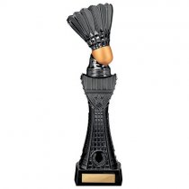 Black Viper Tower Badminton Trophy | 320mm | G24