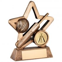 Mini Star Cricket Trophy | 95mm |