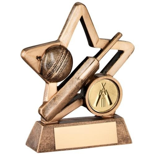 Mini Star Cricket Trophy | 95mm |