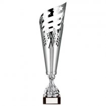 Monza Lazer Cut Metal Cup Silver | 450mm | S25
