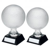 Ultima Crystal Golf Ball Trophy | 165mm |