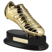 Golden Boot Football Trophy | 102 x 102mm