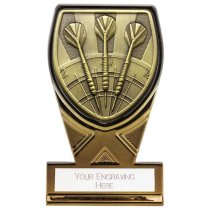 Fusion Cobra Darts Trophy | Black & Gold | 110mm | G9