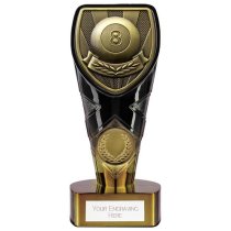 Fusion Cobra Pool Trophy | Black & Gold | 150mm | G7