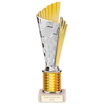 Flash Gold Plastic Trophy | Marble Base | 245mm |