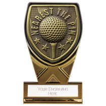 Fusion Cobra Golf Nearest the Pin Trophy | Black & Gold | 110mm | G9