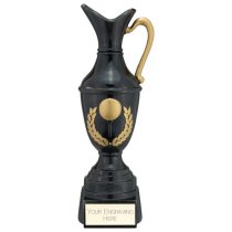 Replica Golf Claret Jug Trophy | Antique Black & Gold | 300mm | G25